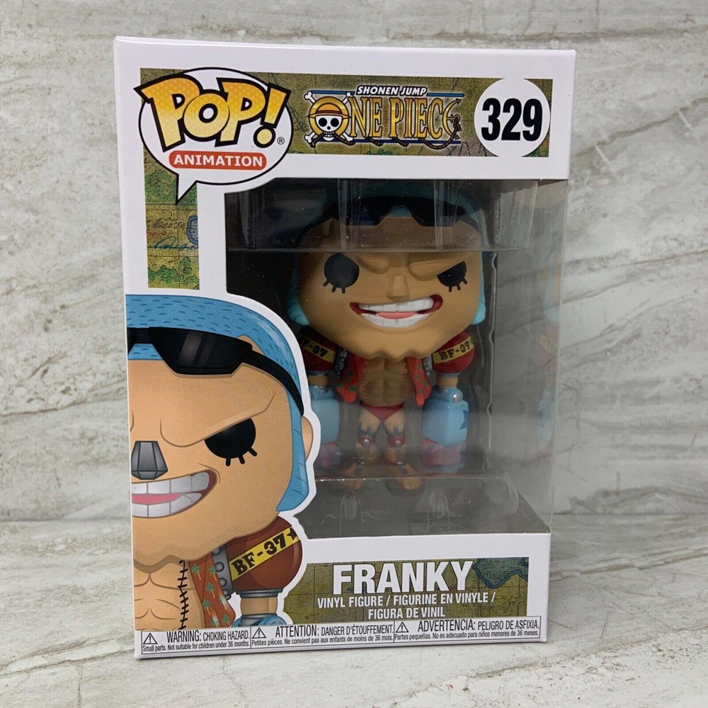 One Piece Franky Funko Pop! Vinyl Figure #329 With Protector